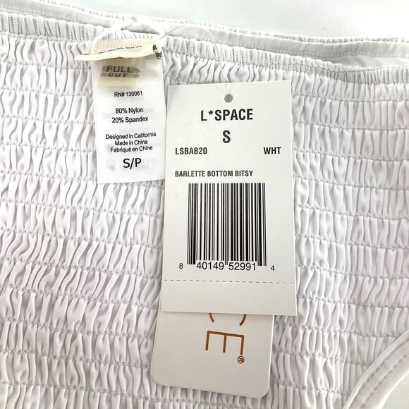 L*Space Barlette Bitsy Bikini Bottom S - Picture 6 of 8